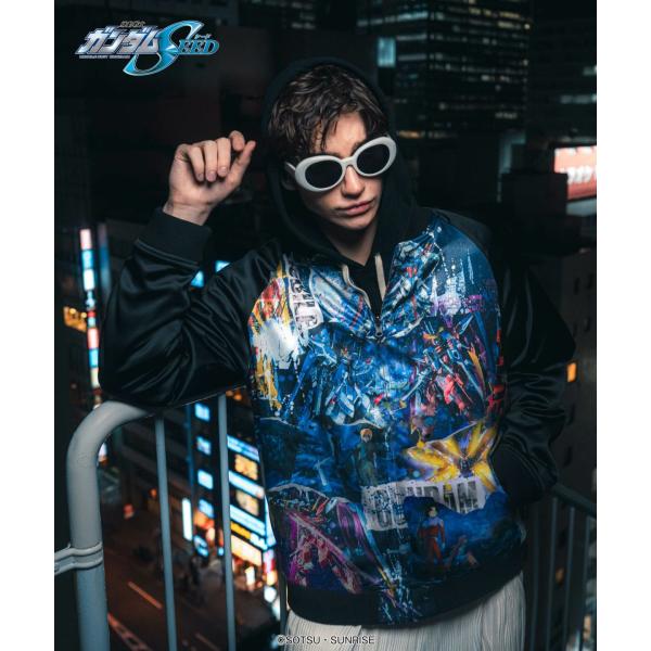 お取り寄せ商品 glamb グラム ブルゾン メンズ Gundam Seed Ska Jumper/...