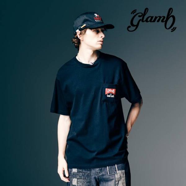 お取り寄せ商品 glamb グラム 半袖Tシャツ メンズ Good Luck T-Shirt IV ...