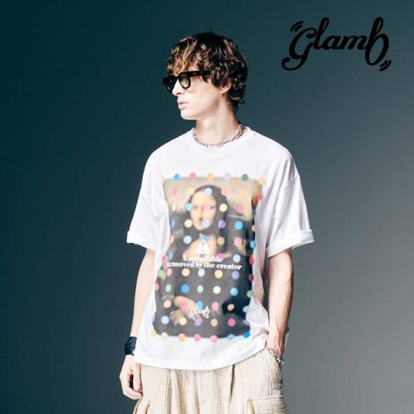 glamb グラム 半袖Tシャツ メンズ Unavailable Art T-Shirt アンアベイ...