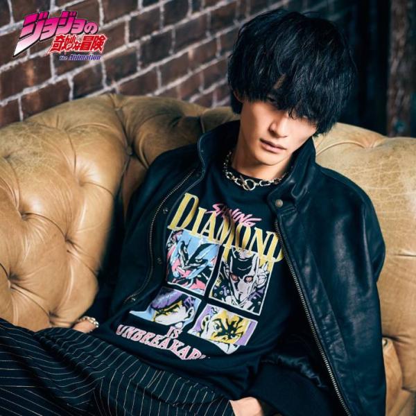 glamb グラム 半袖Tシャツ ユニセックス Crazy Diamond vs Killer Qu...