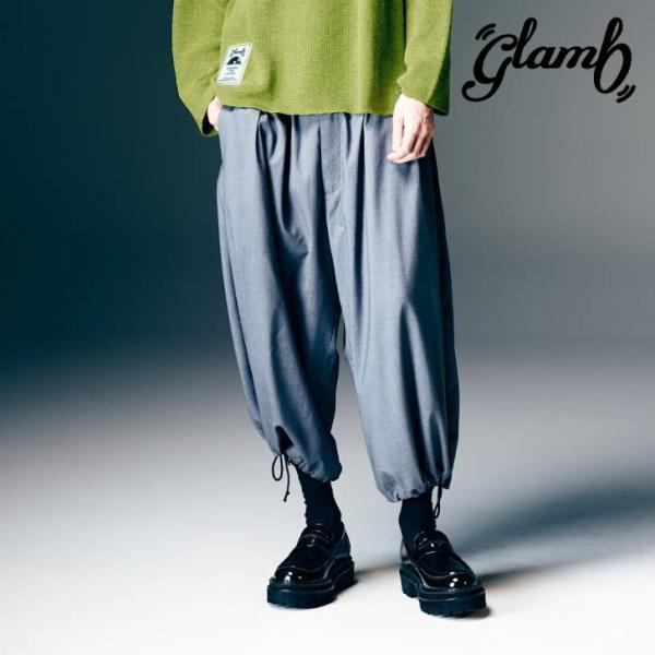 お取り寄せ商品 glamb グラム パンツ メンズ Easy Wide Cropped Pants ...