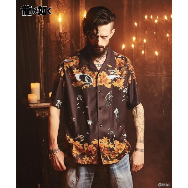 お取り寄せ商品 glamb グラム 半袖シャツ メンズ Mad Dog Aloha Shirt/マッ...