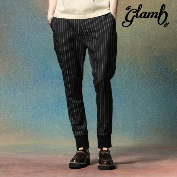 glamb グラム パンツ メンズ Sparkle Stripe Jogger Pants/スパーク...