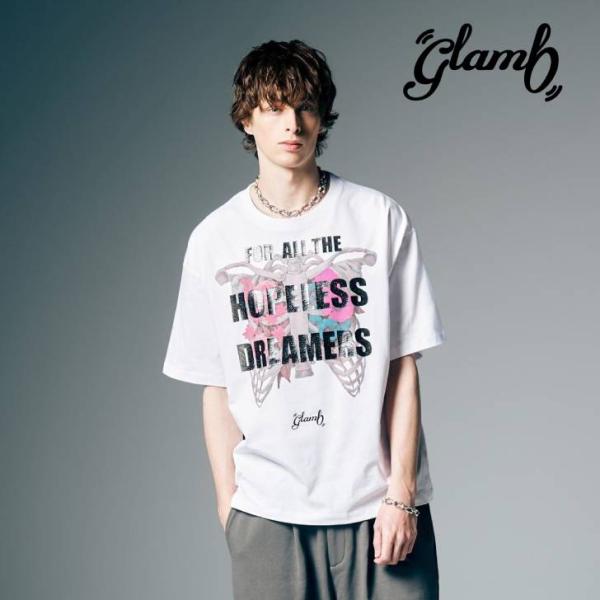 glamb グラム 半袖Tシャツ メンズ Wandermore T-Shirt ワンダーモアTシャツ...