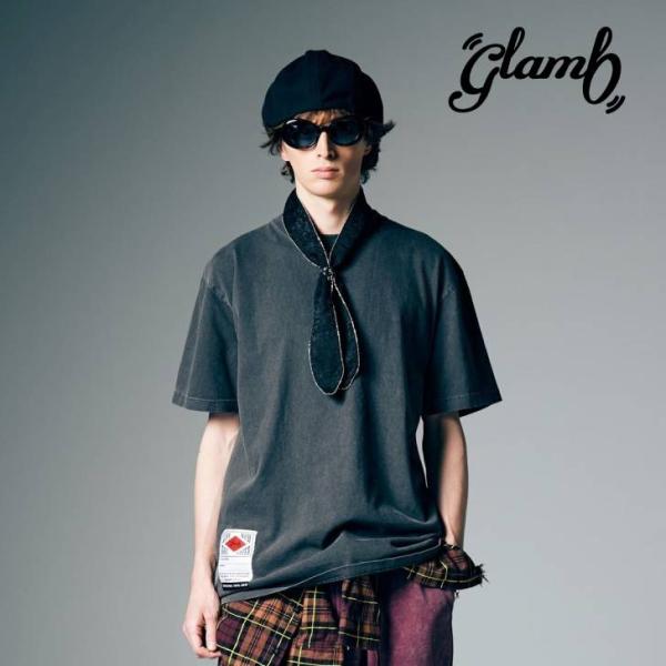 お取り寄せ商品 glamb グラム 半袖Tシャツ メンズ Pigment Body T-Shirt ...