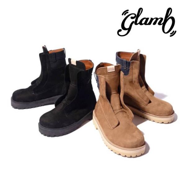 予約商品 glamb グラム ブーツ メンズ Denim Combination Outdoor B...