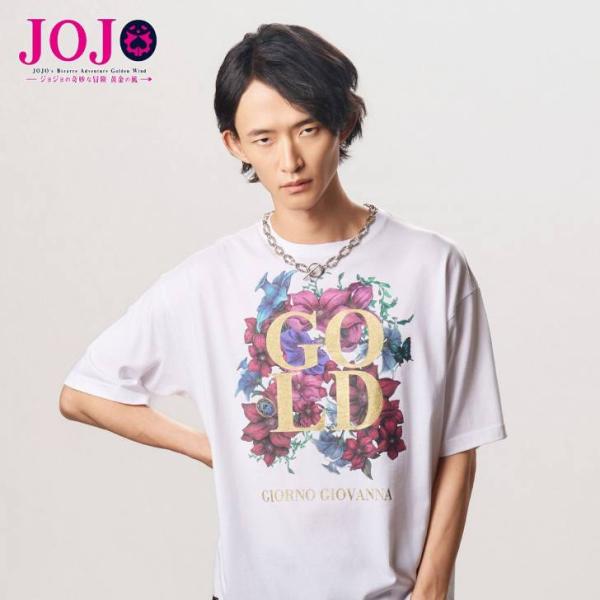 予約商品 glamb グラム 半袖Tシャツ ユニセックス Giorno Giovanna T-Shi...