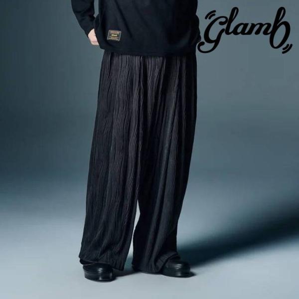 お取り寄せ商品 glamb グラム パンツ メンズ Willow Crepe Pants ウィローク...