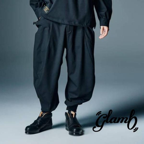 お取り寄せ商品 glamb グラム パンツ メンズ Deformed Work Pants デフォー...