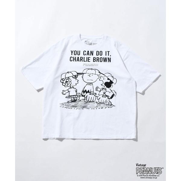 ジョンブル johnbull Johnbull 半袖Tシャツ メンズ PEANUTS YOU CAN...