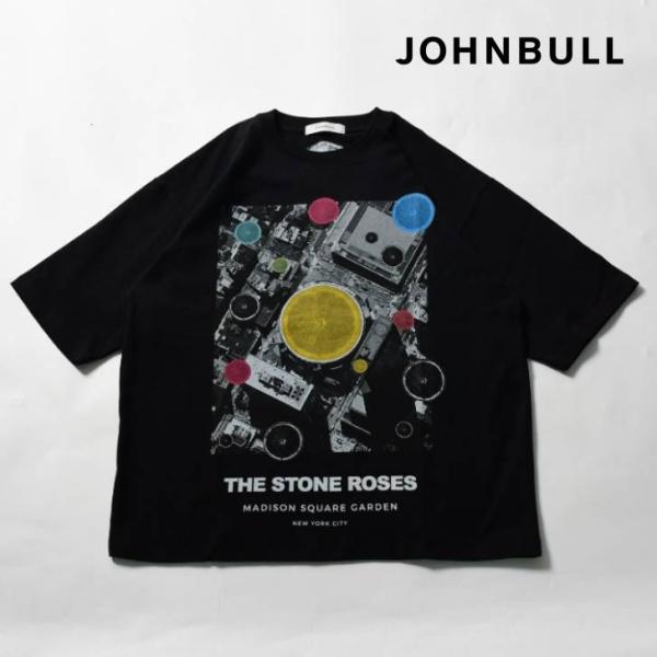 ジョンブル johnbull Johnbull 5分袖Tシャツ メンズ THE STONE ROSE...