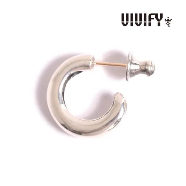 VIVIFY ビビファイ ピアス メンズ k18goldpost LightWeight HoopP...