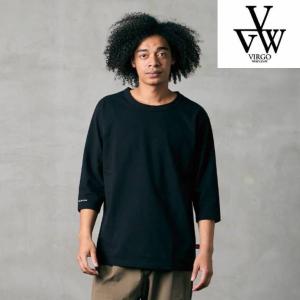 VIRGOwearworks ヴァルゴウェアワークス メンズ 7分袖カットソー ULTIMATE [Q] RUGGED ホワイト ブラウン ブラック VG-CUT-517 爆買