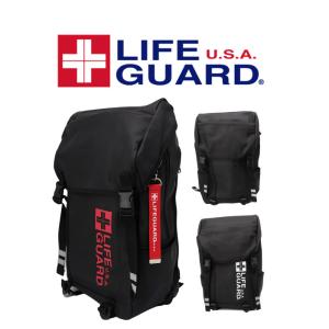 LIFE GUARD Ｄパックスポーツバッグ　リュック　フラップ　ロゴ　合皮 約25リットル 送料無料｜m-randoseru