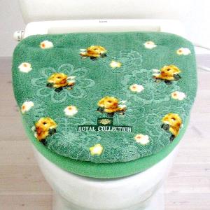 トイレフタカバー （吸盤タイプ・洗浄暖房型） ドイリー （トイレカバー/トイレフタ/おしゃれ/ウォシュレット） オカ