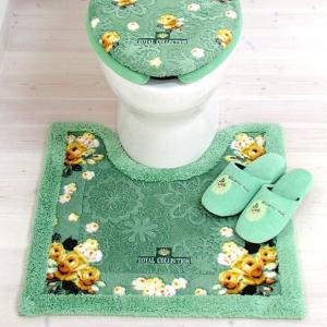 トイレマット （約60×62ｃｍ） ドイリー （トイレカバー/トイレ/マット/おしゃれ） オカ