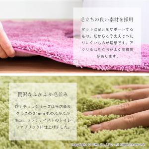 トイレマット 洗える おしゃれ 乾度良好 Dナ...の詳細画像5