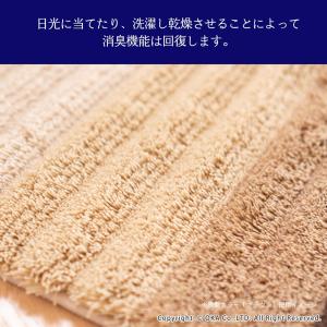 トイレマット 洗える 約60×60cm フレッ...の詳細画像3