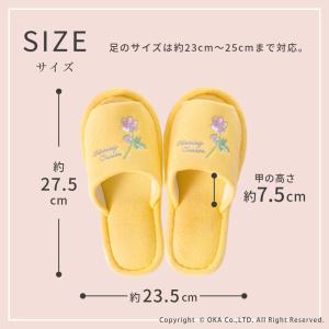 スリッパ ルームシューズ 洗える 室内履き ブ...の詳細画像5