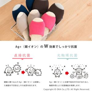 スリッパ ルームシューズ 洗える 室内履き A...の詳細画像3
