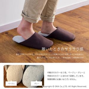 スリッパ ルームシューズ 洗える 室内履き A...の詳細画像4
