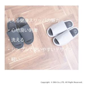 スリッパ ルームシューズ 洗える 室内履き 健...の詳細画像2