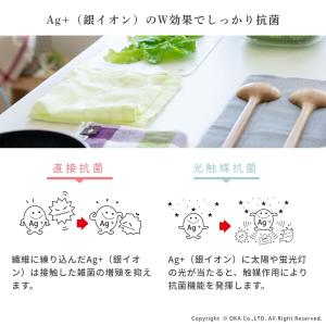 ふきん 布巾 Ag+イヤなニオイのしないガーゼ...の詳細画像3