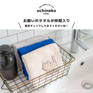 タオル 約33×80cm うちねこ ねこ 洗え...の詳細画像1