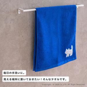 タオル 約33×80cm うちねこ ねこ 洗え...の詳細画像4