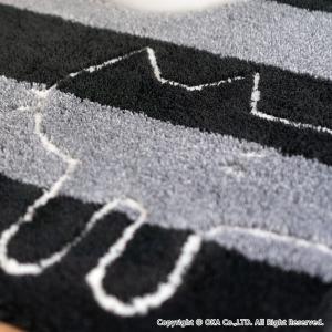 トイレマット 洗える 約60×60cm うちね...の詳細画像2