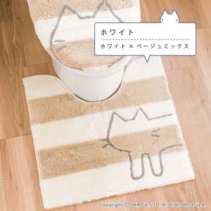 トイレマット 洗える 約60×60cm うちね...の詳細画像4