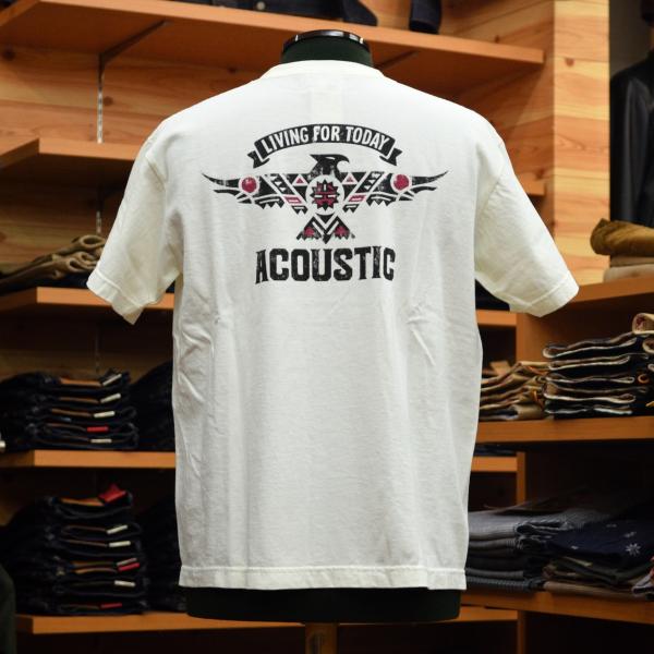 Acoustic (アコースティック) Tシャツ AC21207 OFF WHITE