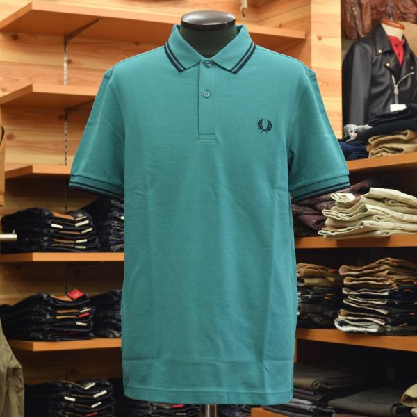 FREDPERRY (フレッドペリー) ティップラインポロシャツ M3600 R35 DEEP MI...