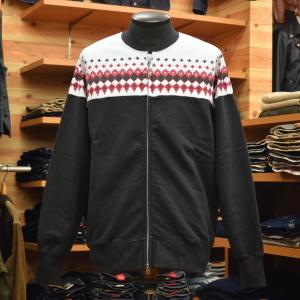 Pherrow's(フェローズ) スノーパターンスウェット Pherrow's（フェローズ） スノーパターンスウェット ネイビー : メンズ