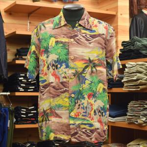 SUN SURF (サンサーフ) 2024年 SS39278 ALOHA UNIVERSAL WORLD BLUE