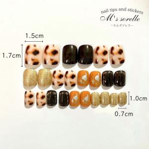 ネイルチップ ショート ネイルチップ 短い ス...の詳細画像1