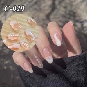 ネイルチップ 韓国 ロング ショート 成人式 ...の詳細画像4
