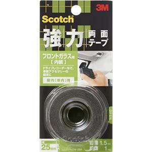 3M スコッチ 強力両面テープ フロントガラス用 幅25mm長さ1.5ｍ
