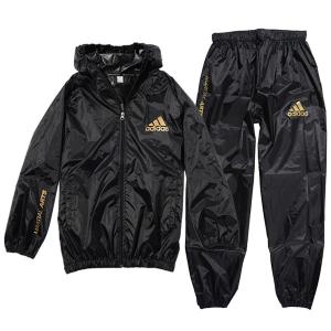 adidas サウナスーツ ジッパー・フード付 トラディショナル