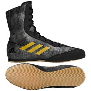 adidas ボクシング シューズ BoxHog2 プラス（ブラック・ゴールド）