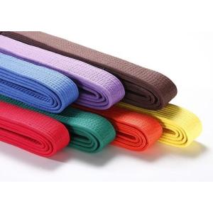 M-WORLD 色帯 //karate 空手　帯　色帯　柔道　柔術　テコンドー　合気道　級帯