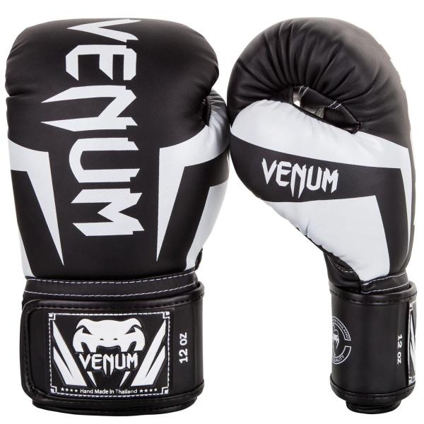 VENUM ボクシング グローブ ELITE BOXING GLOVES （ブラック×ホワイト） /...