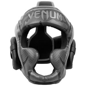 VENUM ヘッドガード ELITE HEADGEAR （カーキ×ブラック） //ボクシング
