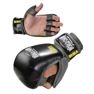 WORLDCHAMP オープンフィンガーグローブ 6oz プロフェショナル MMA トレーニンググローブ 本革 WCAM2 //総合格闘技 グラップリンググローブ パウンド 送料無料｜m-world