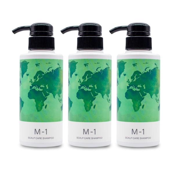M-1 スカルプケアシャンプーモアS 300mL 3本セット メーカー公式