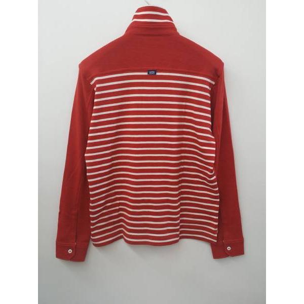 シャツ 50％OFF Laura Ｆelice 秋冬物 ボーダー切り替えニット(48)L 新品