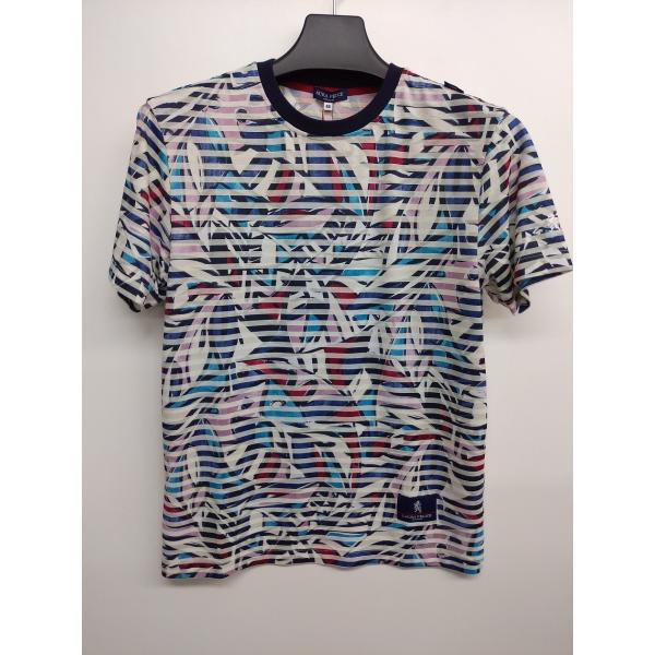 Ｔシャツ 50％OFF Laura Ｆelice ボーダープリント(48)L 新品