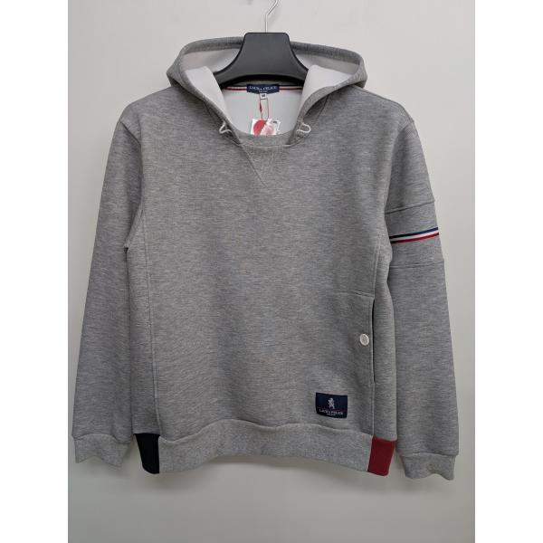 パーカー 40％OFF Laura Ｆelice 秋冬物 ハニカムクッション 切り替え トレーナー(...