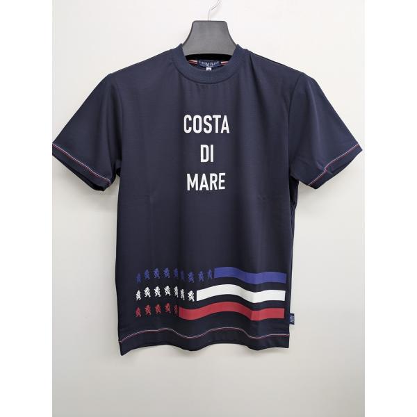 Ｔシャツ 40％OFF Laura Ｆelice ロゴ ボーダープリント 半袖(L)新品 送料無料