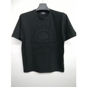 Ｔシャツ 30％OFF ビーアンビション エンボス加工 スカル(L)新品｜m1674i